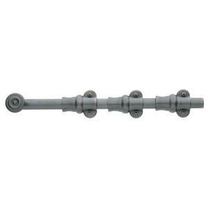 BALDWIN 0381.112 12" ORNAMENTAL HEAVY DUTY SURFACE BOLT IN VENETIAN BRONZE