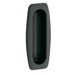 BALDWIN 0458.102 FLUSH PULL 1.5" X 3.5" IN OIL RUBBED BRONZE