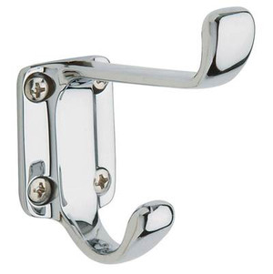 BALDWIN 0781.260 COSTUME HOOK 2.875" H X 3.25" P IN POLISHED CHROME