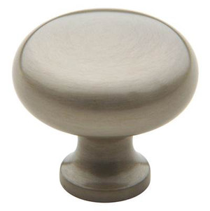 BALDWIN 4706.150.BIN CLASSIC CABINET KNOB 1.25" DIAMETER IN SATIN NICKEL