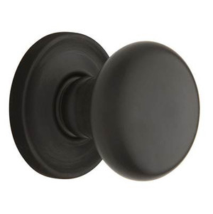 BALDWIN 5015.102.PRIV PRIVACY SET 5015 CLASSIC KNOB WITH 5048 ROSE 2-3/8" BACKSET IN OIL RUBBED BRONZE