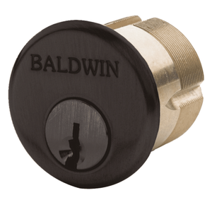 BALDWIN 8329.112 MORTISE CYLINDER C KEYWAY 2-1/4'' IN ' VENETIAN BRONZE