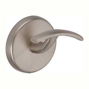 GINGER 0310/SN HOTELIER SINGLE ROBE HOOK SATIN NICKEL