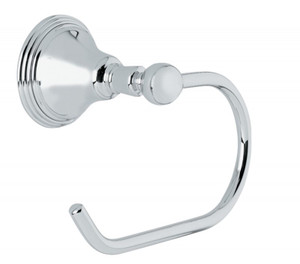 CALIFORNIA FAUCETS 42-STP-SN HUNTINGTON SINGLE POST TOILET PAPER / HAND TOWEL HOLDER SATIN NICKEL