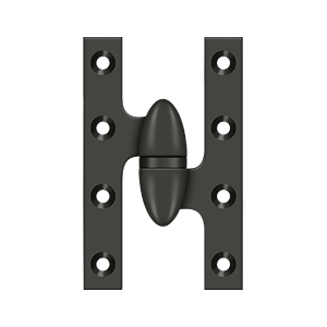 DELTANA OK5032B10B-R RIGHT OLIVE KNUCKLE HINGE 5'' X 3 1/4''OIL RUBBED BRONZE