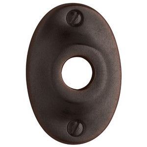 Baldwin 5014 Pair of Estate Rosettes for Passage Functions, Distressed Venetian Bronze Baldwin 5014 Pair of Estate Rosettes for Passage Functions, Distressed Venetian Bronze