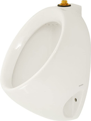 TOTO UT104E#01 Commercial Washout Urinal With Top Spud, Cotton White