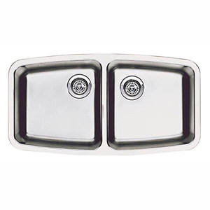 Blanco 440109 BlancoPerforma Double Bowl Sink - Small, Stainless Steel