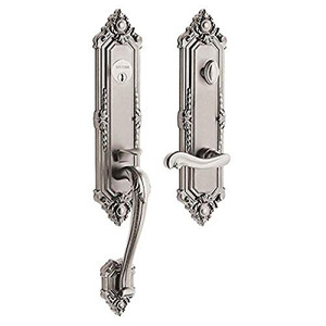 Baldwin Hardware 6426.056.Rent Kensington Set Front Door Handle