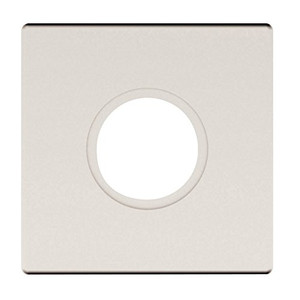 Baldwin Estate R017.150.PS Satin Nickel Rose - 2-5/8 In Sq Pass