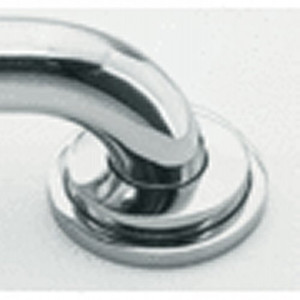 Newport Brass 16-36 16" Solid Brass Grab Bar from the East Linear Collection, Polished Chrome