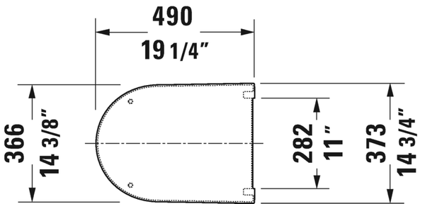 DURAVIT 0063390000 SEAT AND COVER ELONGATED, WHITE WITH SOFT CLOSE, HINGE STAINLESS STEEL