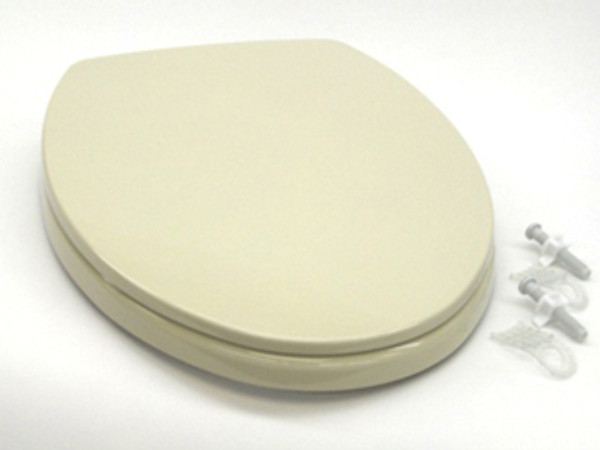 Toto SS114#03 Elongated Front Toilet Seat with Lid and Soft 
Close in Bone