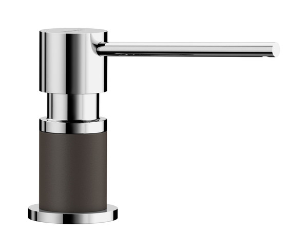 BLANCO 402303 LATO SOAP DISPENSER - CAFE BROWN/CHROME DUAL FINISH