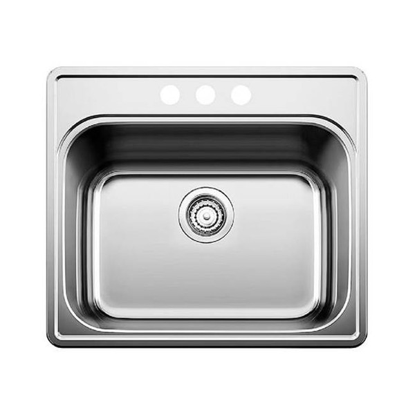 BLANCO 441400 ESSENTIAL LAUNDRY SINK THREE HOLE