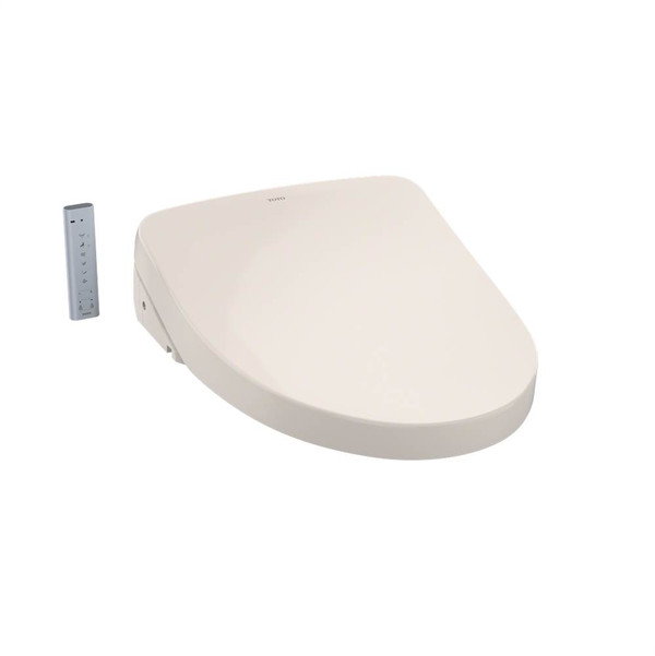 TOTO SW3046#12 S500E Electronic Bidet Toilet Cleansing, Instantaneous Water, EWATER Deodorizer, Warm Air Dryer, and Heated Seat, Elongated Contemporary, Sedona Beige