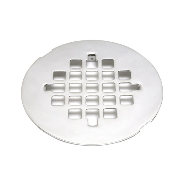 MOUNTAIN PLUMBING MT236/ORB SHOWER GRID SNAP IN 4-1/4'' O.D. / 2-7/8'' PRONG-PRONG FITS OATEY CASPER ZURN OIL RUBBED BRONZE