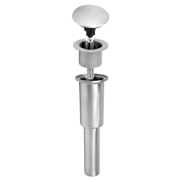 MOUNTAIN PLUMBING MT745-3/CPB LAV DRAIN DOME WITH OVERFLOW ALL PLATED POLISHED CHROME