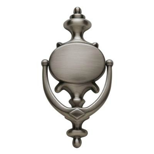 BALDWIN 0116.151 IMPERIAL DOOR KNOCKER IN ANTIQUE NICKEL