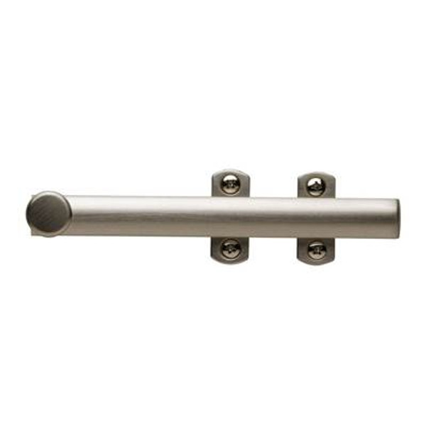 BALDWIN 0310.150.ANGL ANGLE STRIKE 5/8" ROD IN SATIN NICKEL