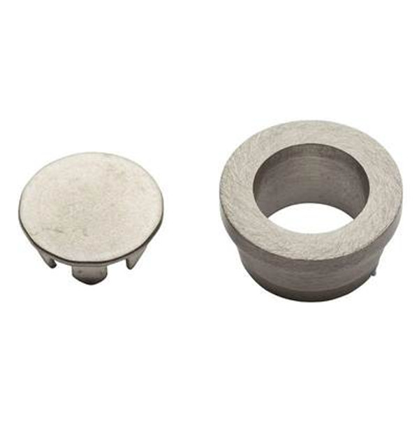 BALDWIN 0407.150 EMERGENCY RELEASE TRIM WITH 0417 KEY AND 6701 COVER IN SATIN NICKEL