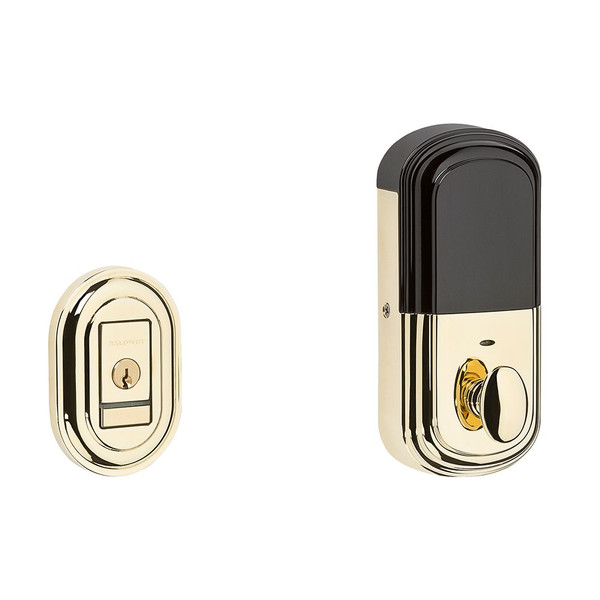 BALDWIN 8231.003.B EVOLVED TRADITIONAL DEADBOLT IN LIFETIME (PVD) POLISHED BRASS