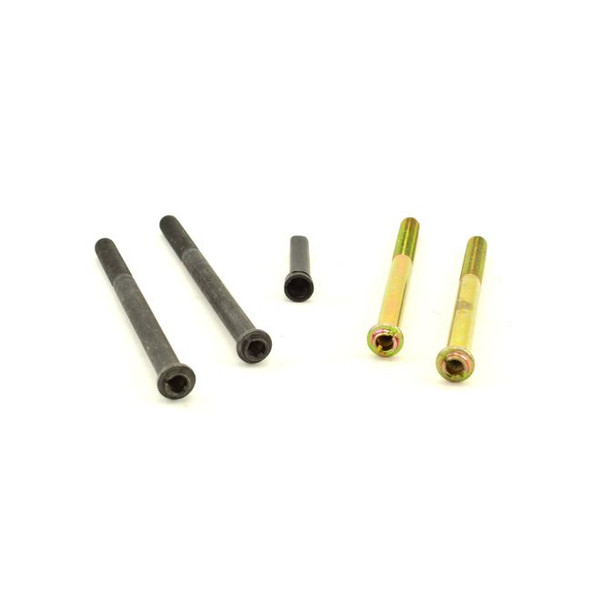 BALDWIN RESERVE 8BR0705-001 THICK DOOR KIT FOR DOUBLE CYLINDER DEADBOLT 2" TO 2.5" DOOR IN POLISHED BRASS