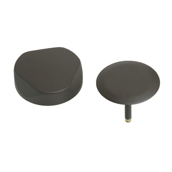 GEBERIT 151.551.HM.1 TURNCONTROL BATH WASTE AND OVERFLOW TRIM KIT BRASS - HARD-COAT OIL RUBBED BRONZE