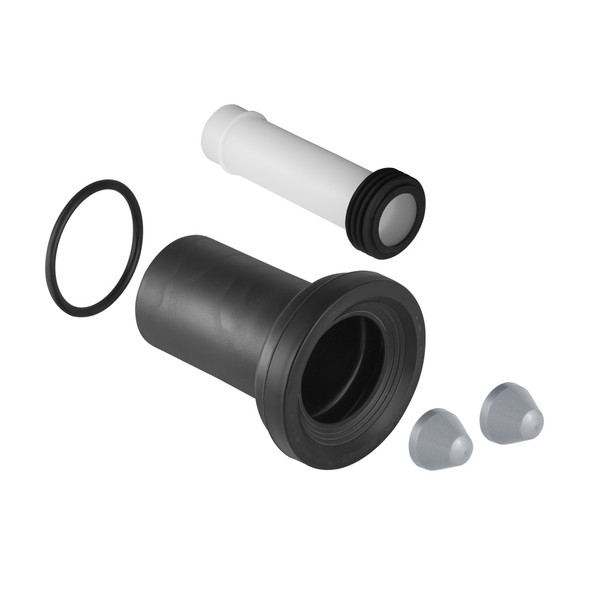 GEBERIT 152.404.46.1 CONNECTOR SET WITH MOUNTING HARDWARE (BOWL INSTALLATION KIT), HDPE