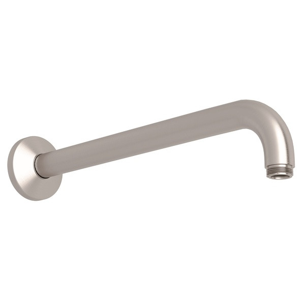 ROHL 1120/12STN 12  WALL MOUNT SHOWER ARM SATIN NICKEL