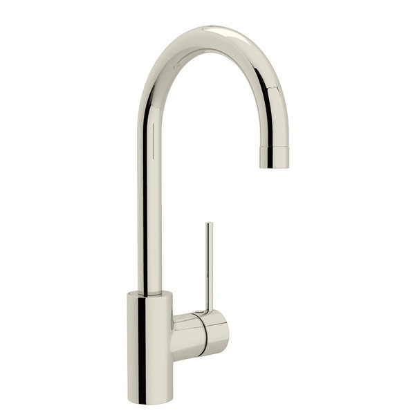 ROHL LS53L-PN-2 PIRELLONE SIDE LEVER BAR/FOOD PREP FAUCET POLISHED NICKEL