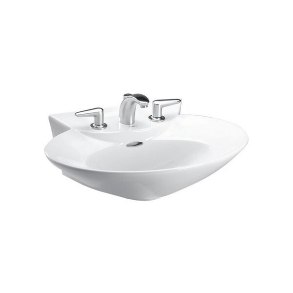 TotoLT908.8#01 PACIFICA VITREOUS CHINA BATHROOM SINK COTTON