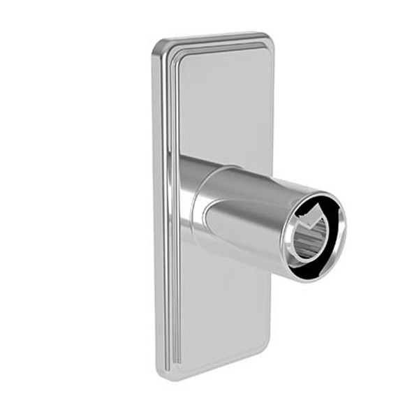 GINGER 1139CB/PC COLUMNAR CURVED SHOWER ROD BRACKETS POLISHED CHROME