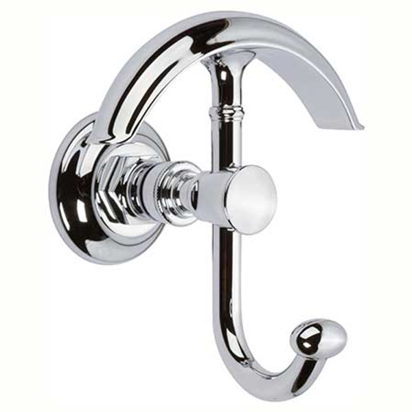 GINGER 4811/PC EAVON DOUBLE ROBE HOOK POLISHED CHROME