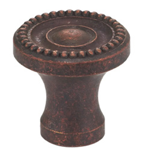 OMNIA 9430/32.VC CLASSIC CABINET KNOB 1-1/4" DIAMETER VINTAGE COPPER