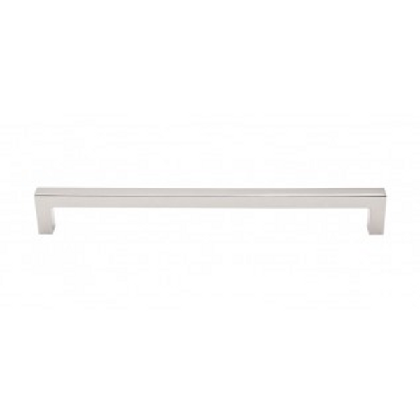 TOP KNOBS M1286 SQUARE BAR PULL 8 13/16" CENTER TO CENTER POLISHED NICKEL