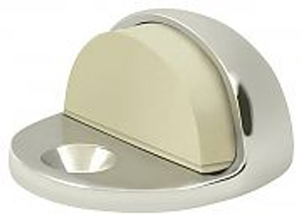 DELTANA DSLP316U14 DOME STOP LOW PROFILE 3/16" POLISHED NICKEL