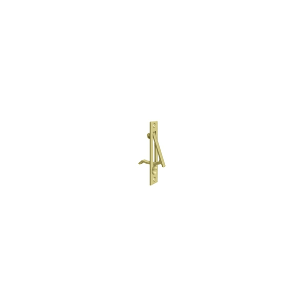 DELTANA EP475U3-UNL EDGE PULL, 4"X 3/4" UNLACQUERED BRASS