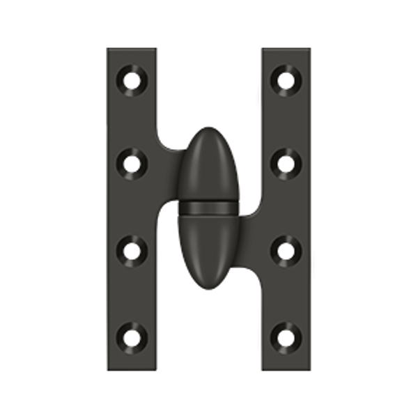 DELTANA OK5032B10B-R RIGHT OLIVE KNUCKLE HINGE 5'' X 3 1/4''OIL RUBBED BRONZE