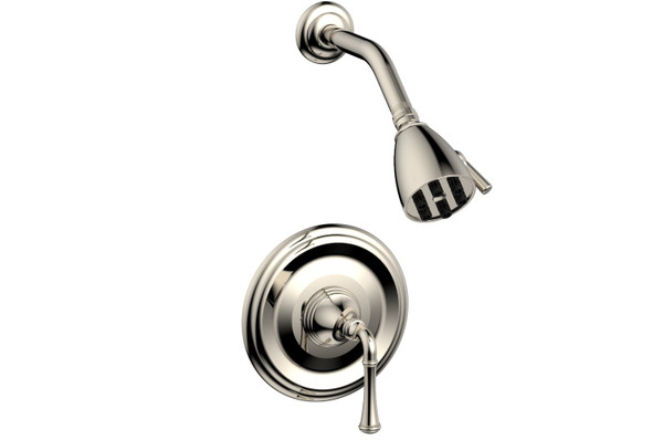 Phylrich DPB3205TO/014 3RING PRESSURE BALANCE SHOWER SET TRIM ONLY POLISHED NICKEL