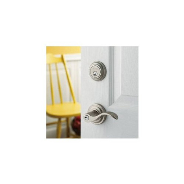 Baldwin 5255.412.Lent Wave Lever Keyed Entry Set, Distressed Venetian Bronze