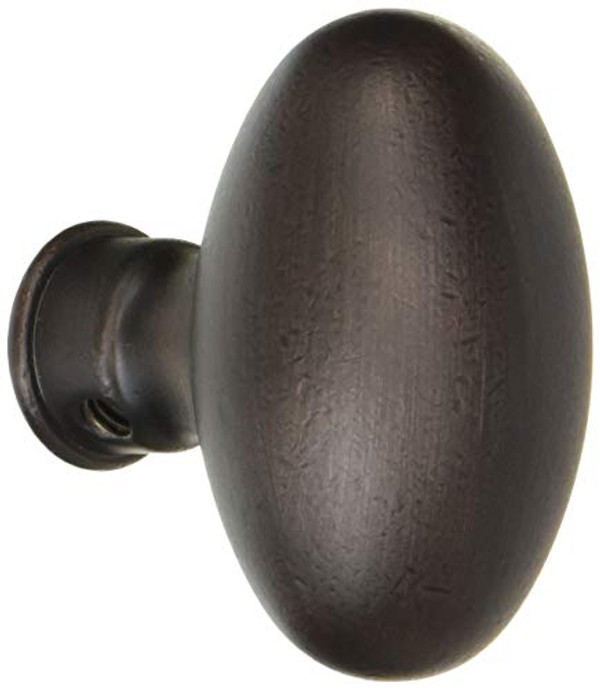 Baldwin Hardware 5025.412.MR Estate Oval Knob Indoor Door Handle