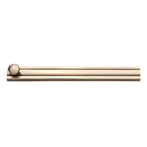 BALDWIN Denim & Collection Reserve 9BR7021006 Surface Bo, Matte Brass/Black.62" x 6"