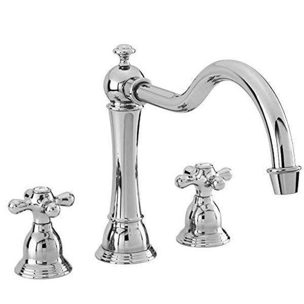 Newport Brass 7306/26 Newport 365 Double Handle Deck Mounted Roman Tub Filler Less Handles