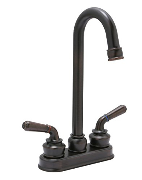 Hunw8|#Huntington Brass W9120603 Cypress Bar Faucet. 2-Handle. Antique Bronze Finish.