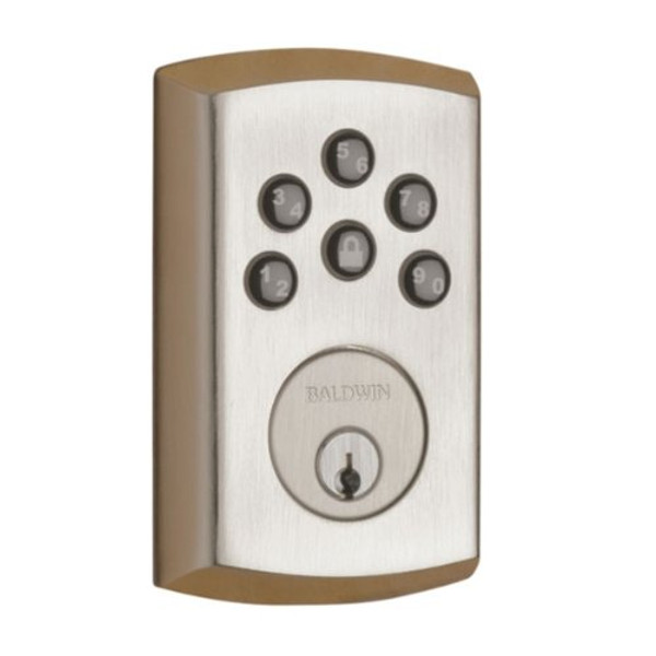 Baldwin Hardware 8285.150.AC3 Soho Z-Wave Keyless Deadbolt - Satin Nickel