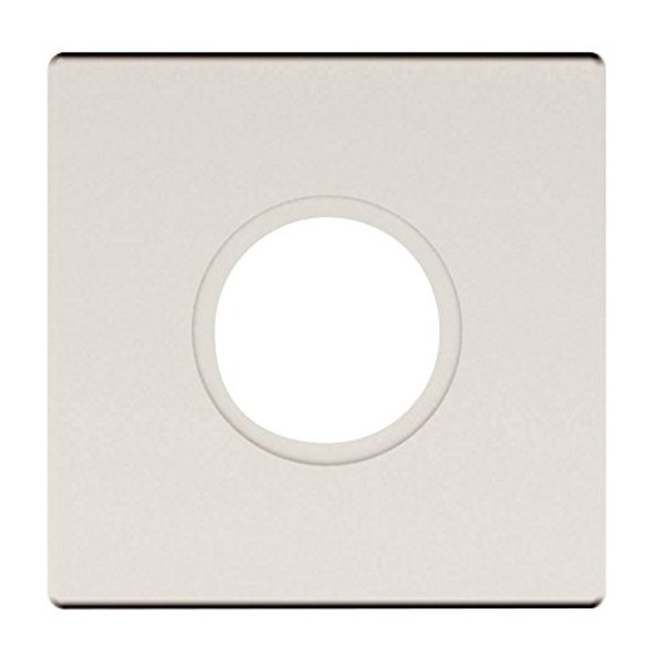 Baldwin Estate R017.150.PS Satin Nickel Rose - 2-5/8 In Sq Pass