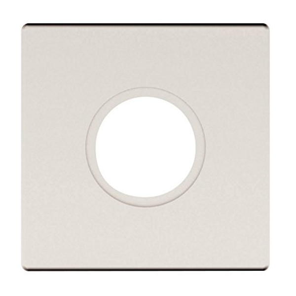 Baldwin Estate R017.150.PS Satin Nickel Rose - 2-5/8 In Sq Pass