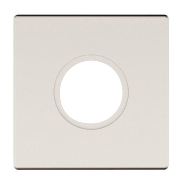 Baldwin R017.PV Pair of Estate Rosettes for Privacy Functions, Satin Nickel