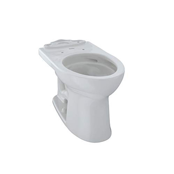 Toto C454CUFG-11 Drake II Colonial White Elongated Chair Height Toilet Bowl